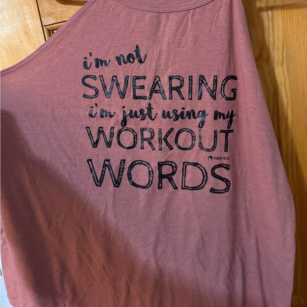 Women's Pink Graphic Tank Top